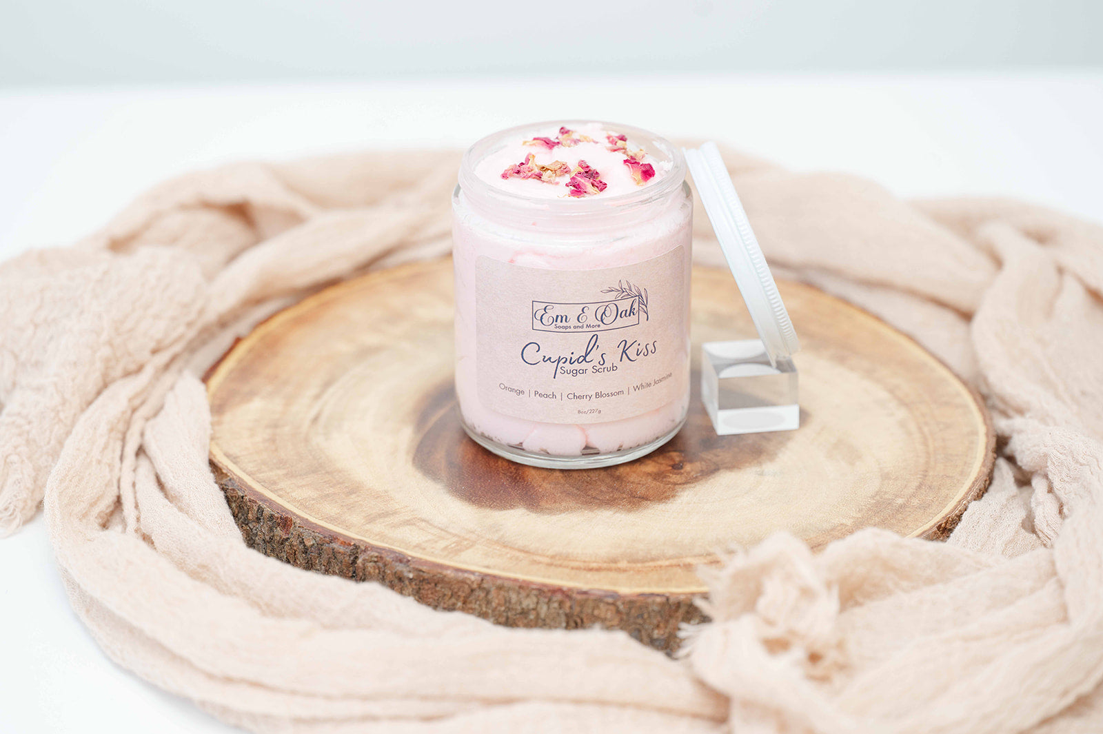 Whipped Sugar Scrub - Cupid's Kiss - Em&Oak