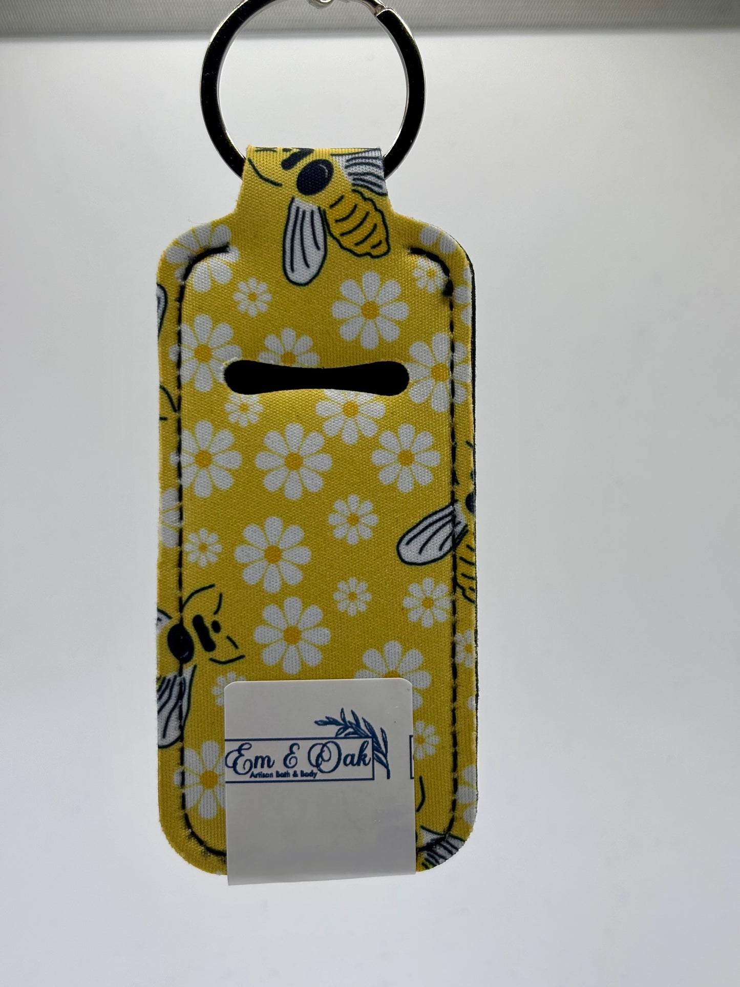 Lip Balm Keychain - yellow Bee