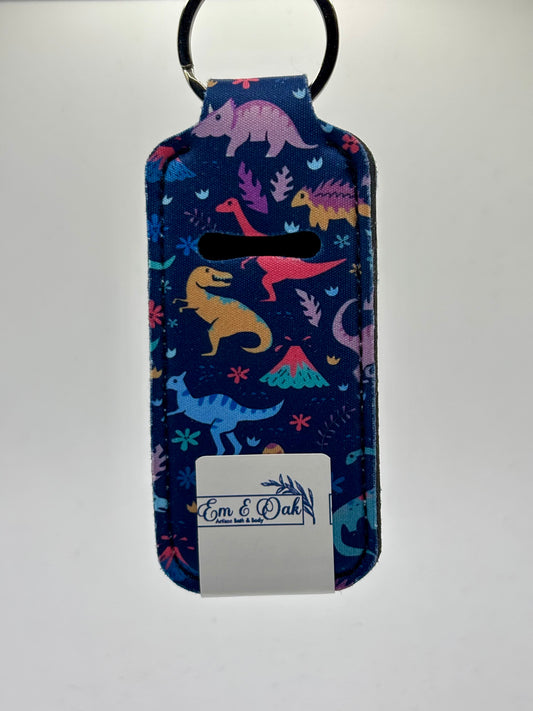 Lip Balm Key Chain - Dino Blue