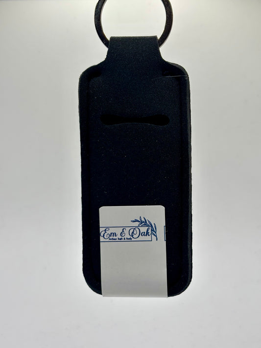 Lip Balm Key Chain - Black