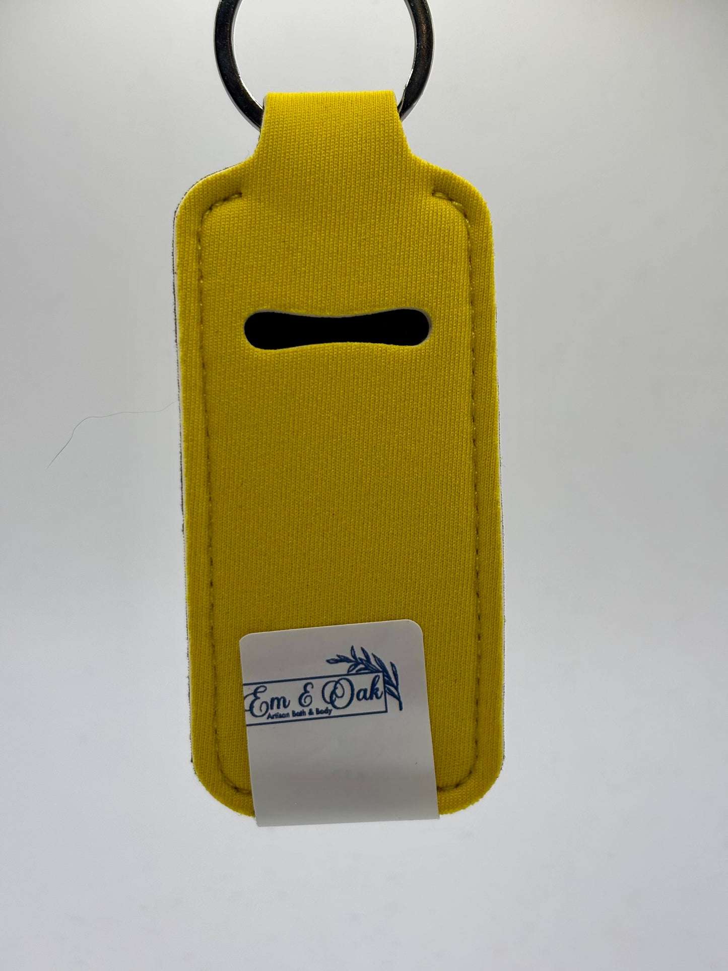 Lip Balm Key Chain - Yellow