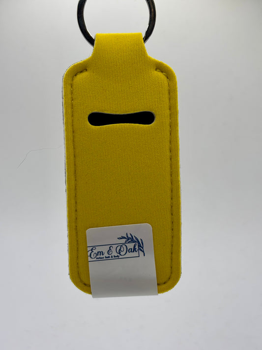 Lip Balm Key Chain - Yellow