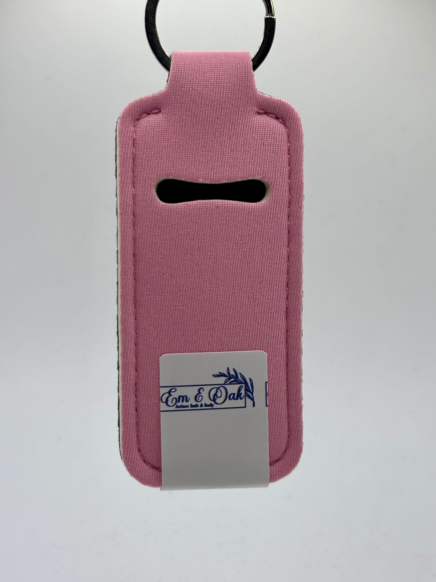 Lip Balm Key Chain - Pink