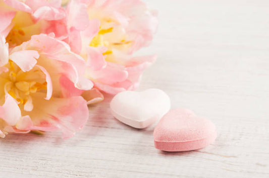 Bath Bomb - Heart Valentines Day 2pcs - Em&Oak